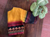 YELLOW WITH BLACK KANJIVARAM SILK