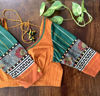 Picture of ORANGE AND EMERALD - SOLD OUT