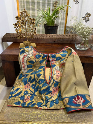 Kalamkari on Fenugreek