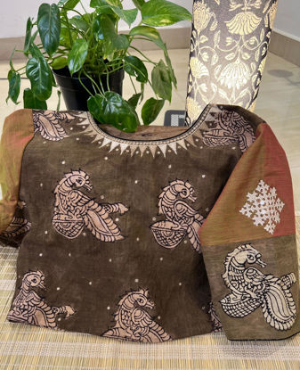 Muted Olive & Ivory Threads