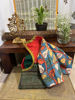 Choli Charm in Orange & Green