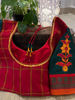 Echoes of Kandangi – Red & Emerald Green