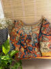 Rust. Florals. Beaten Gold.