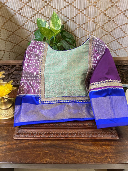 Chaya in Mauve & Aqua