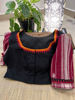 Bhumi in ivory and maroon