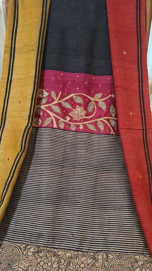 🌸 Ganga Jamuna on Tussar Silk 🌸