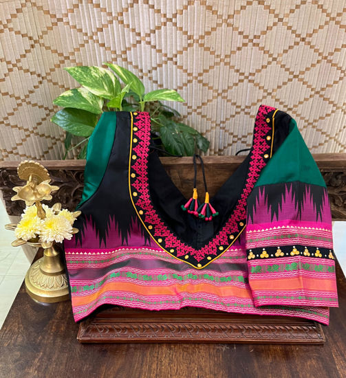 🖤 Black Kanjivaram Silk
