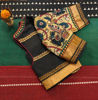 A Union of Weaves in Fenugreek Yellow Kalamkari