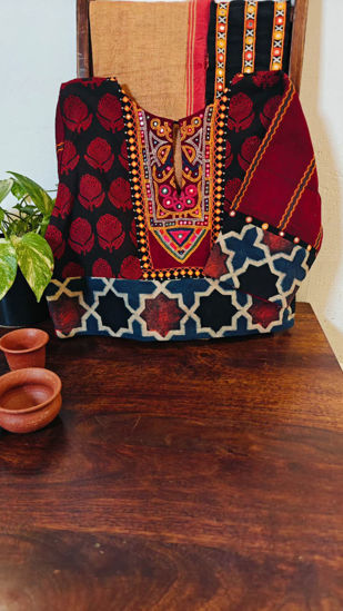 ✨ Folk Vibes in Ajrakh 🌿