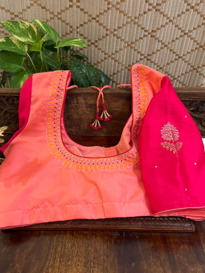 🍑 Peach & Fuchsia Pop 💖