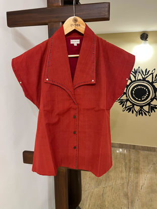 Maati Top – Madder Terracotta