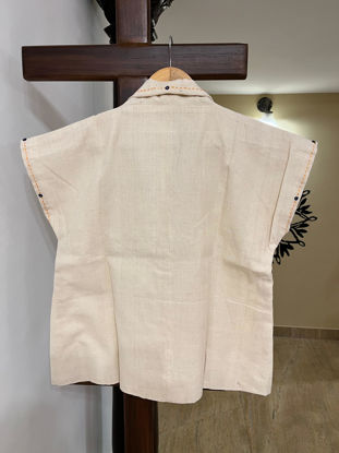 Swara Top – White Khadi