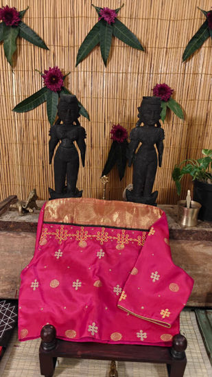 ✨ Margazhi Tales in Pink & Gold ✨