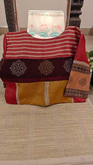 Kasuti Revival on Tussar silk