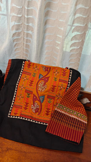 Charcoal × Turmeric | Tribal Cotton