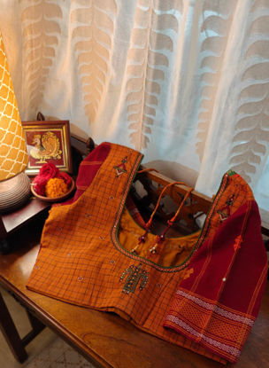 Mustard & Red — Tribal Checks