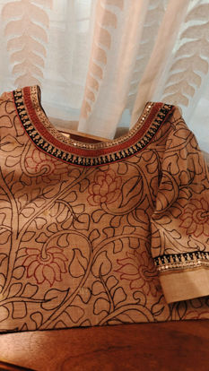 Rust & Black — Vintage Echoes in Chanderi