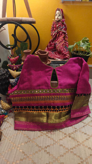 Pink Jam Kambaliya — Rows of Tribal Threads