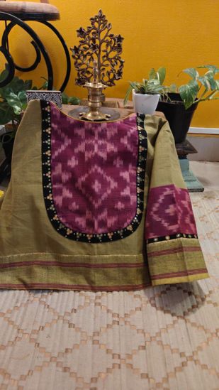 Olive & Pink Telia Rumal