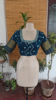 Vibrant Bandhani in Blue & Gold